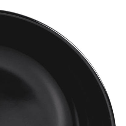 Melamine Round Bowl - Black