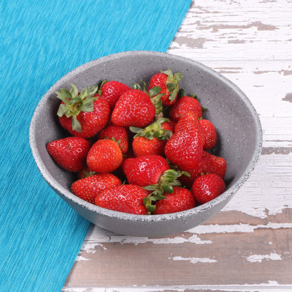 Melamine Round Bowl - Granite Stone