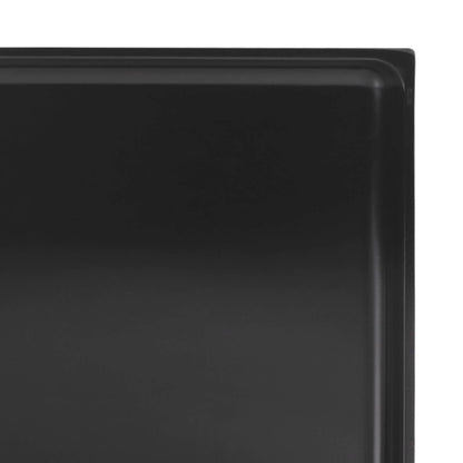 Melamine Rectangular Bin - Black