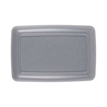 Melamine Rectangular Platter - Granite Stone