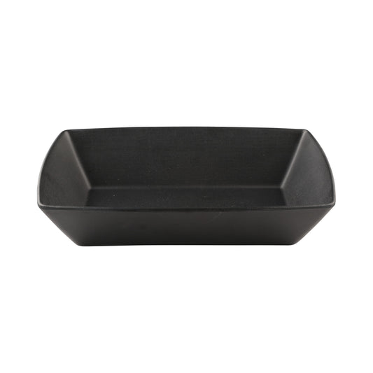 Melamine Rectangular Bowl - Black