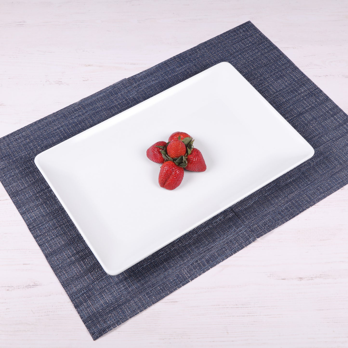 Melamine Rectangular Platter - White