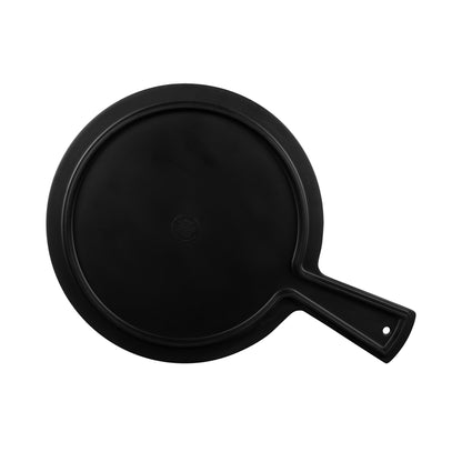 Melamine Round Serving Board - Black