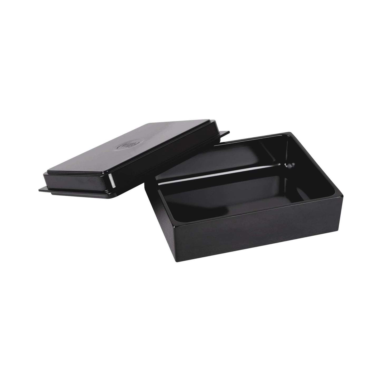 Melamine Rectangular Reversible Bin Lid - Black