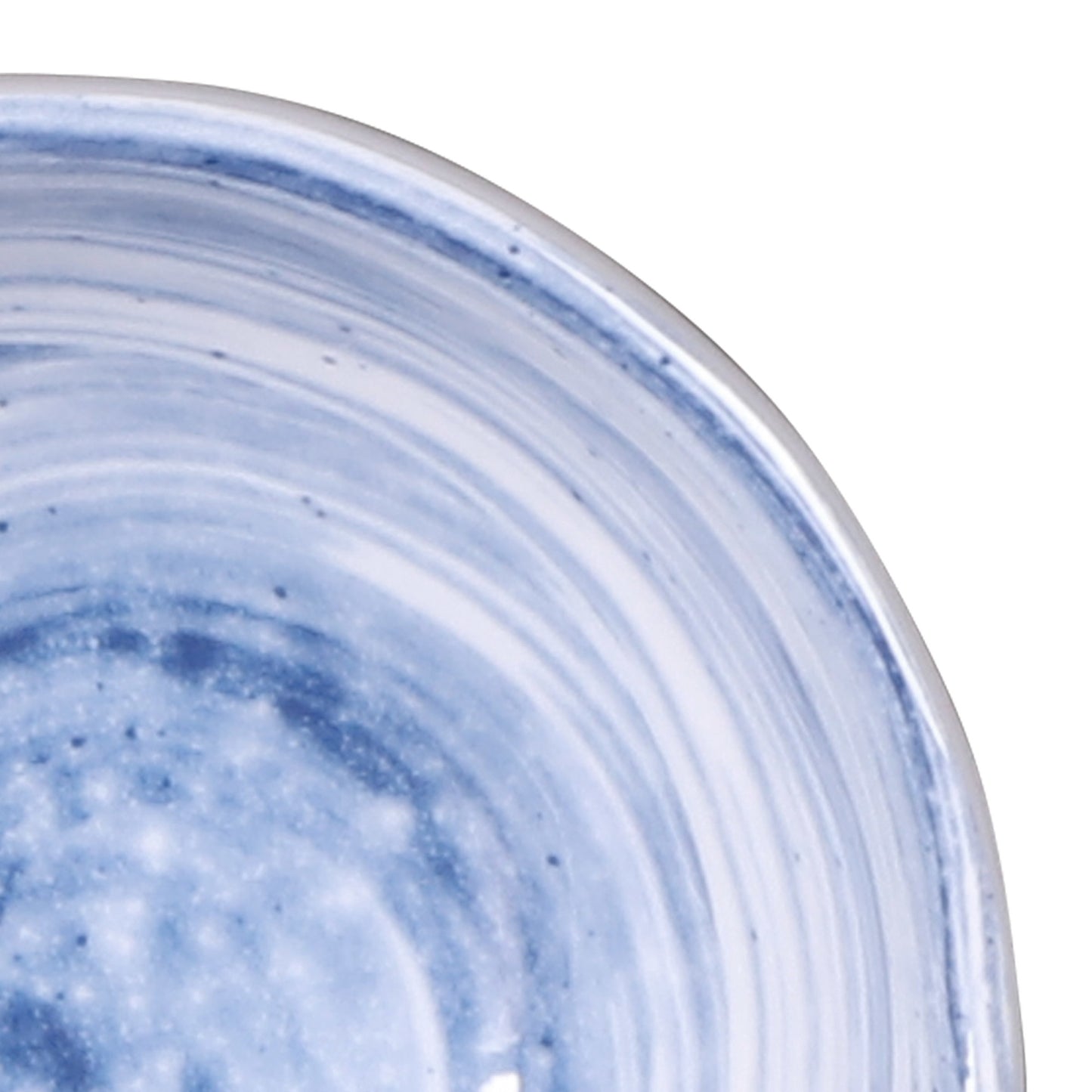 Melamine Round Bowl - Navy Design