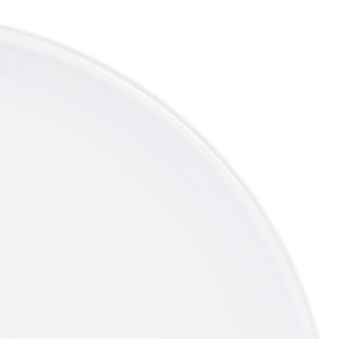 Melamine Round Bowl - White