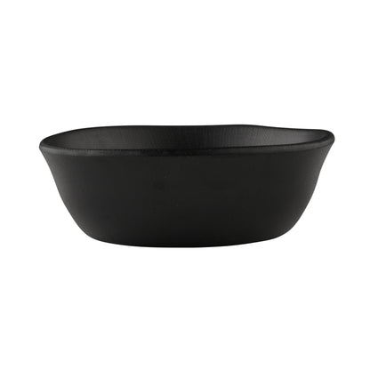 Melamine Round Bowl - Black