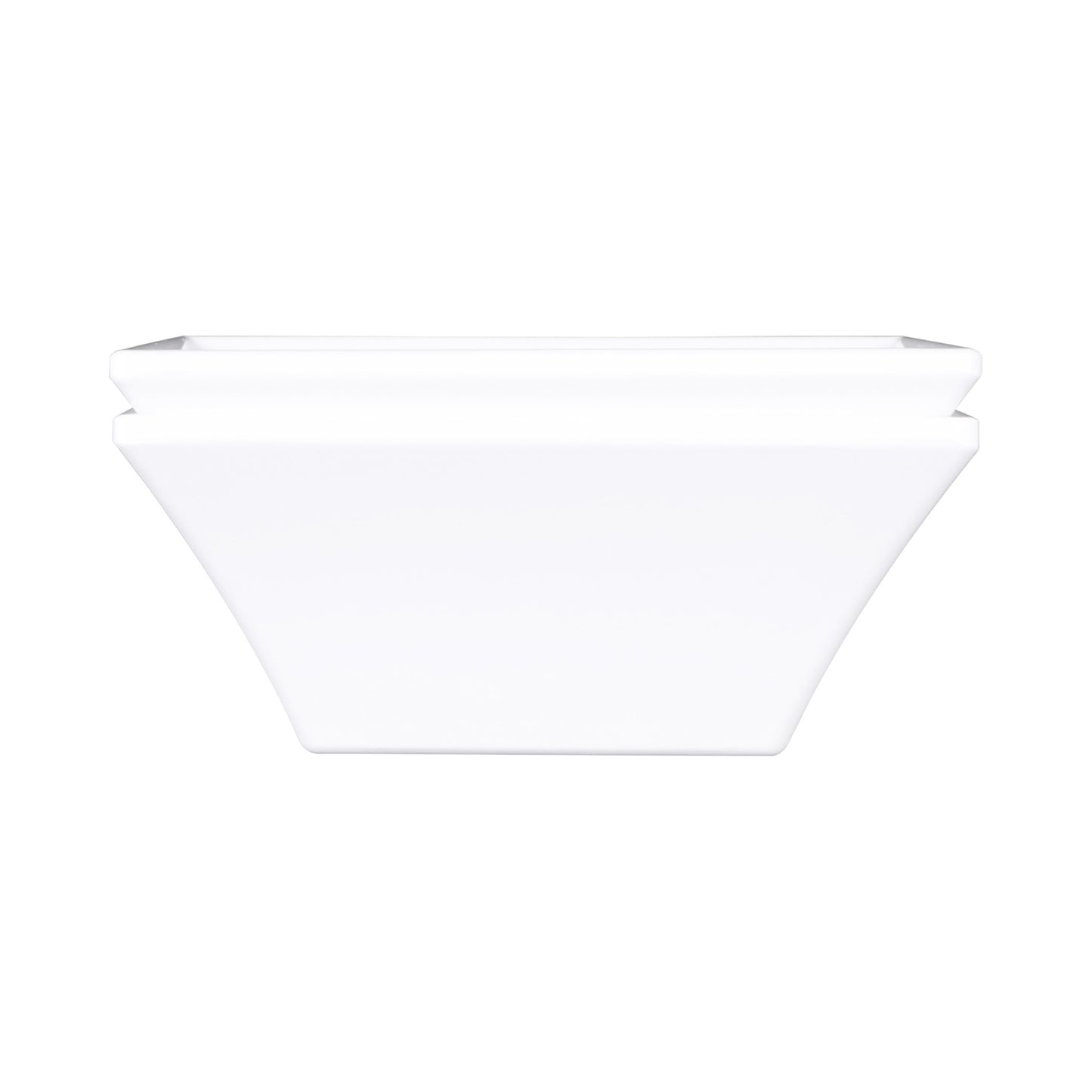 Melamine Square Bowl - White