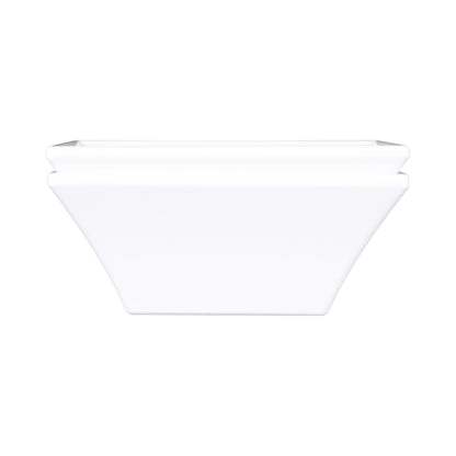 Melamine Square Bowl - White