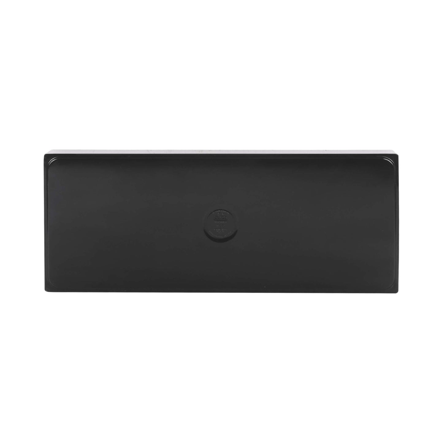Melamine Rectangular Bin - Black