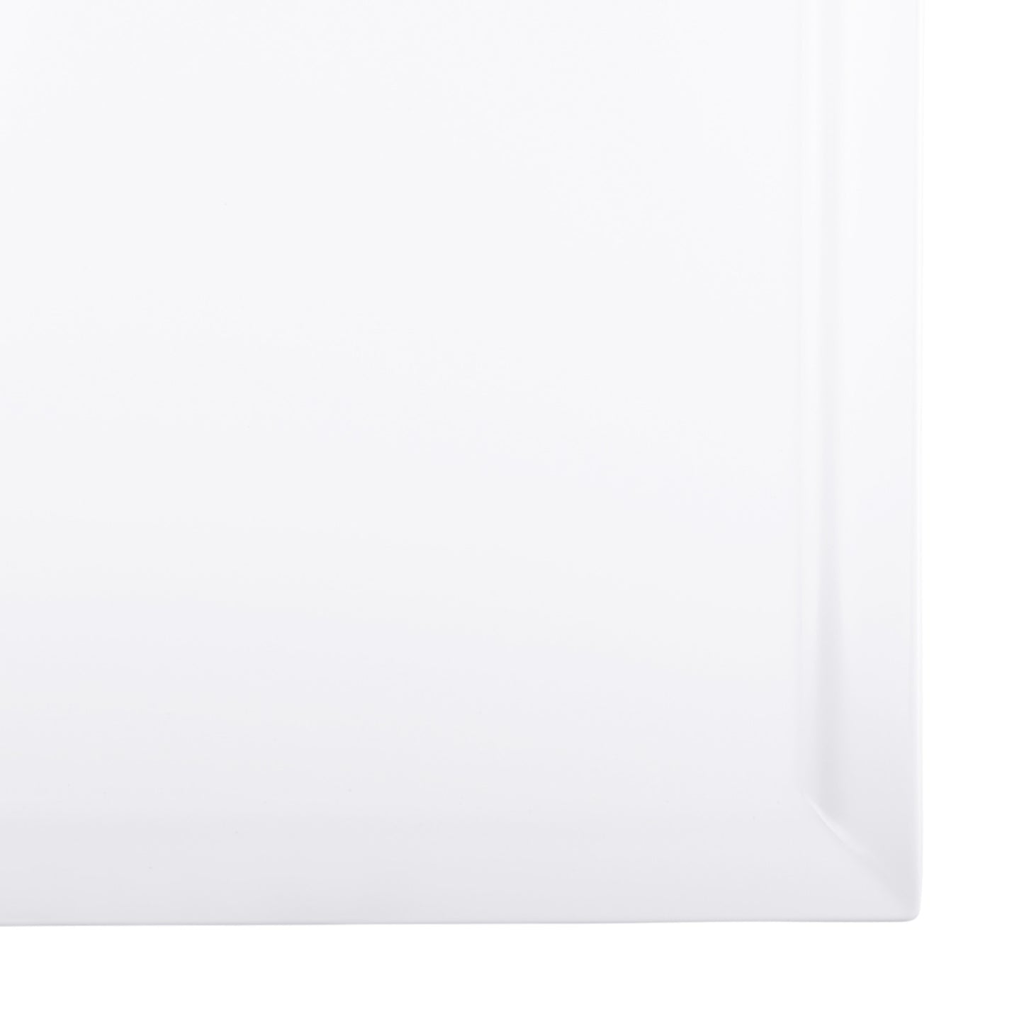 Melamine Rectangular Serving Platter - White