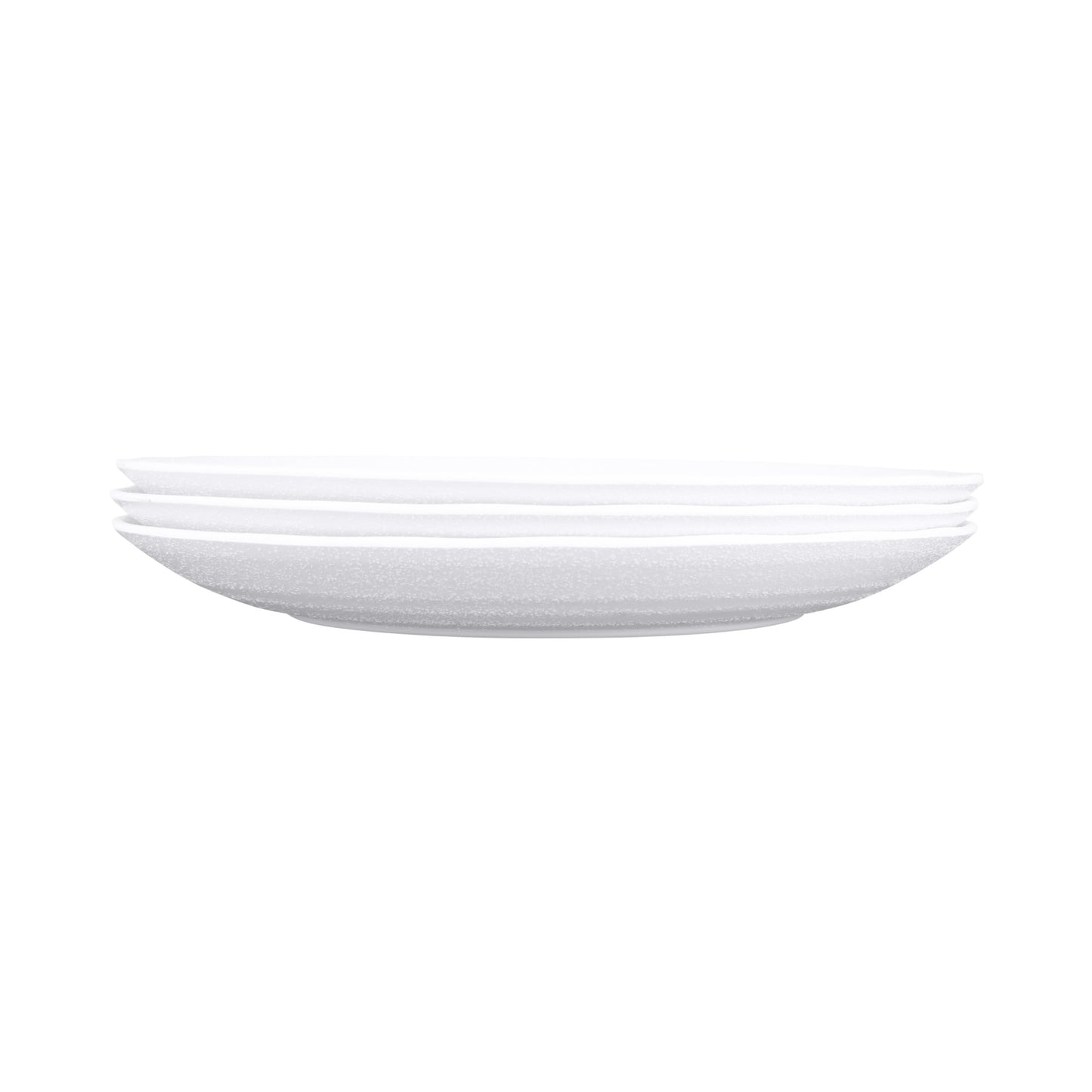 Melamine Round Plate - White