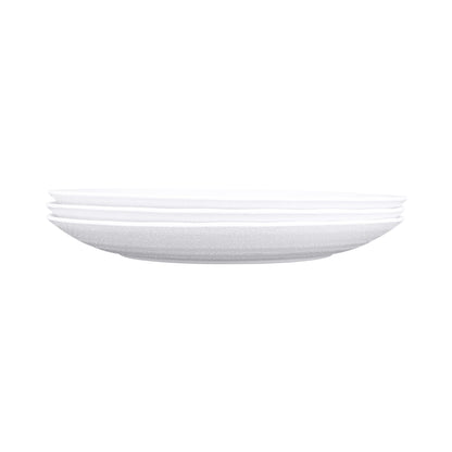 Melamine Round Plate - White