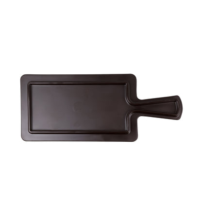Melamine Rectangular Serving Board - Hickory Wood