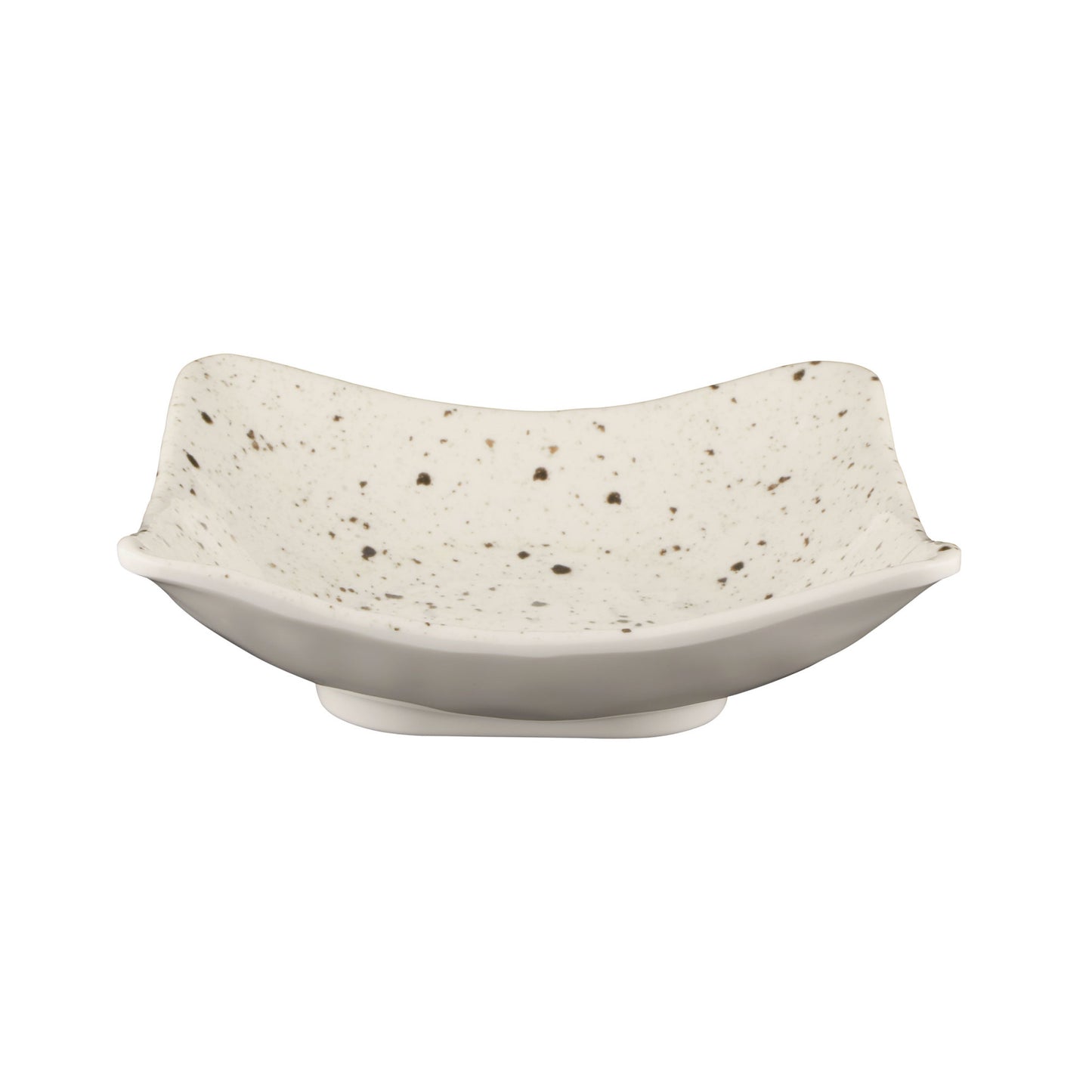 Melamine Square Bowl - Chocolate Chip