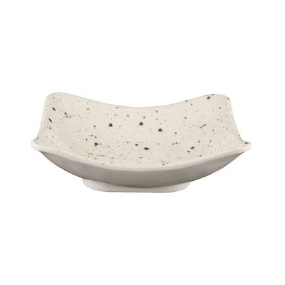 Melamine Square Bowl - Chocolate Chip