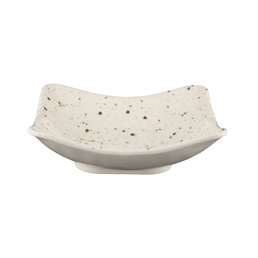 Melamine Square Bowl - Chocolate Chip