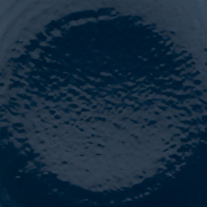 Melamine Round Pebble Plate - Lapis