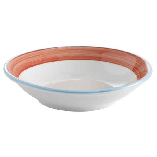 10 oz. Coral Porcelain Grapefruit Bowl, 6 1/2" Dia., Corona Calypso (Stocked) (12 Pack)
