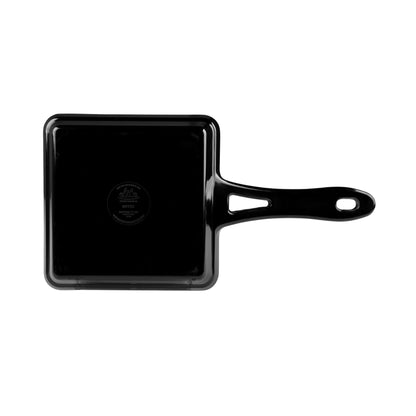 Melamine Faux Cast Iron Fry Pan - Black