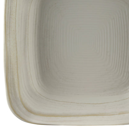 Melamine Irregular Square Bowl - Off White Design