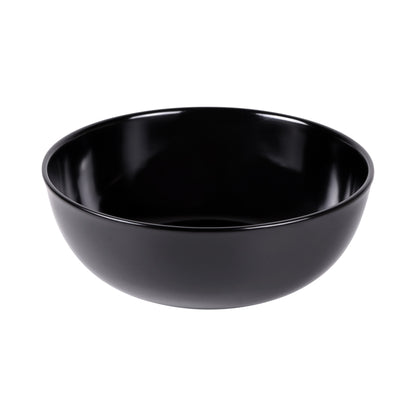 Melamine Round Bowl - Black