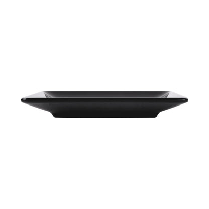 Melamine Square Plate - Black
