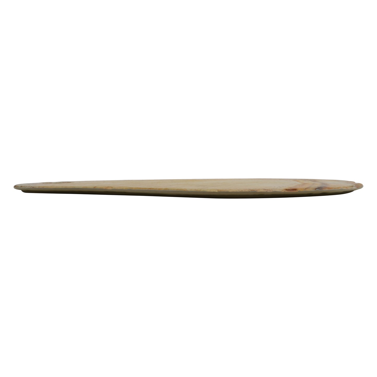17.38" lapis tropical miocene melamine round platter, 17.38"L x 12"W x .5"H,  GET, cheforward