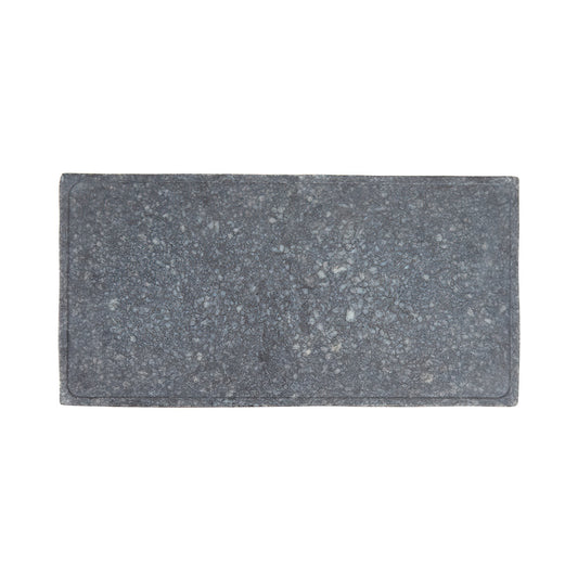 14" x 7" Faux Matte Granite Display w/Ridge