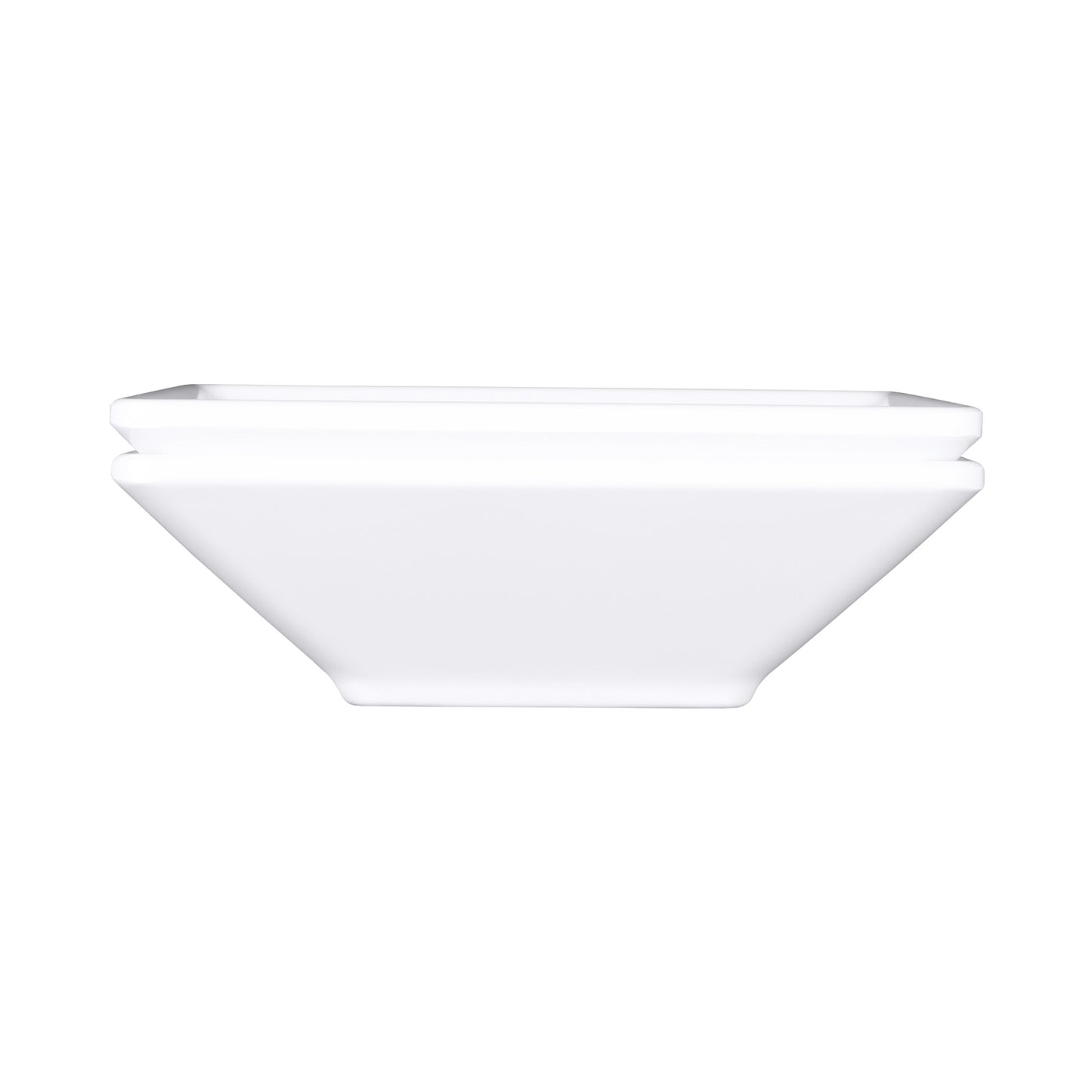 Melamine Square Bowl - White
