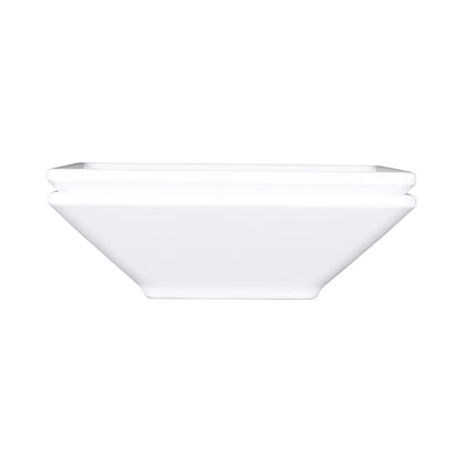 Melamine Square Bowl - White