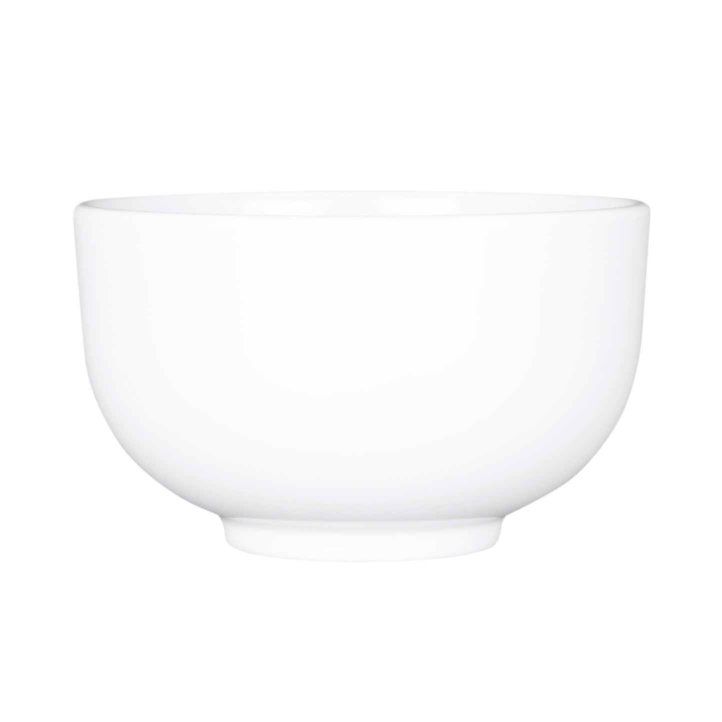 Melamine Round Bowl - White