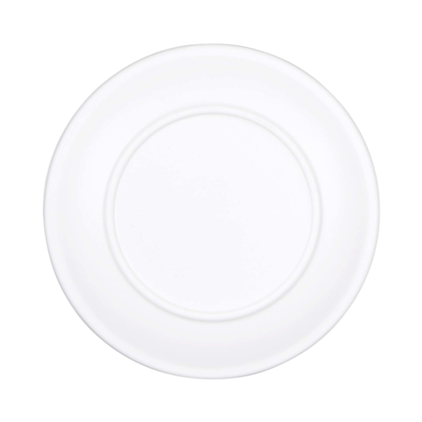Melamine Round Plate - Off White