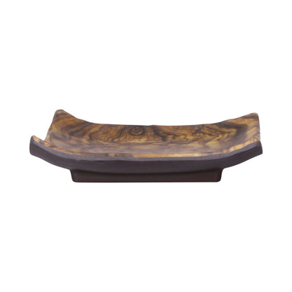 Melamine Square Plate - Sequoia