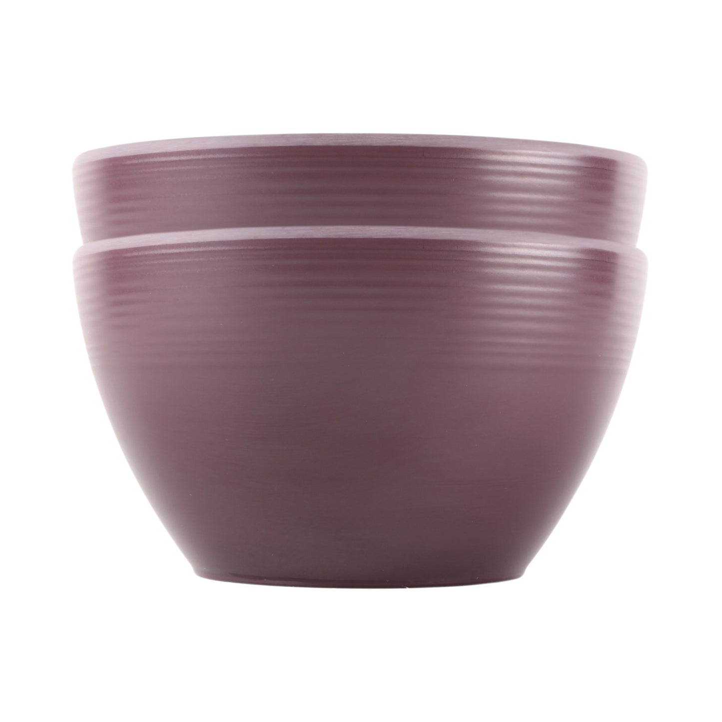 Melamine Round Bowl - Purple Glaze