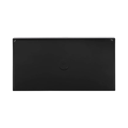 Melamine Rectangular Bin - Black