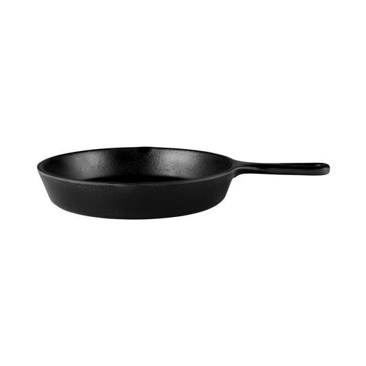 Melamine Faux Cast Iron Fry Pan - Black