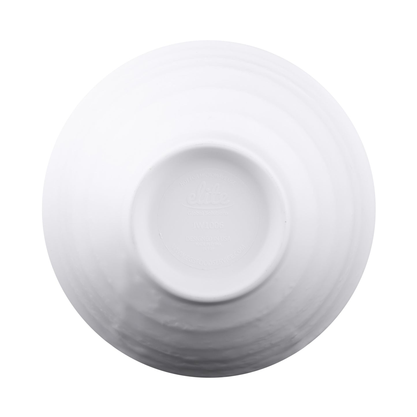 Melamine Bowl - White