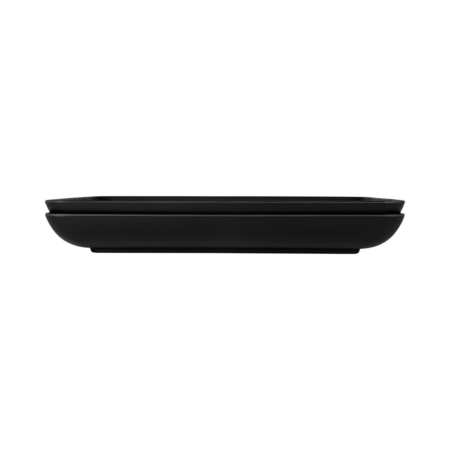 Melamine Rectangular Platter - Black