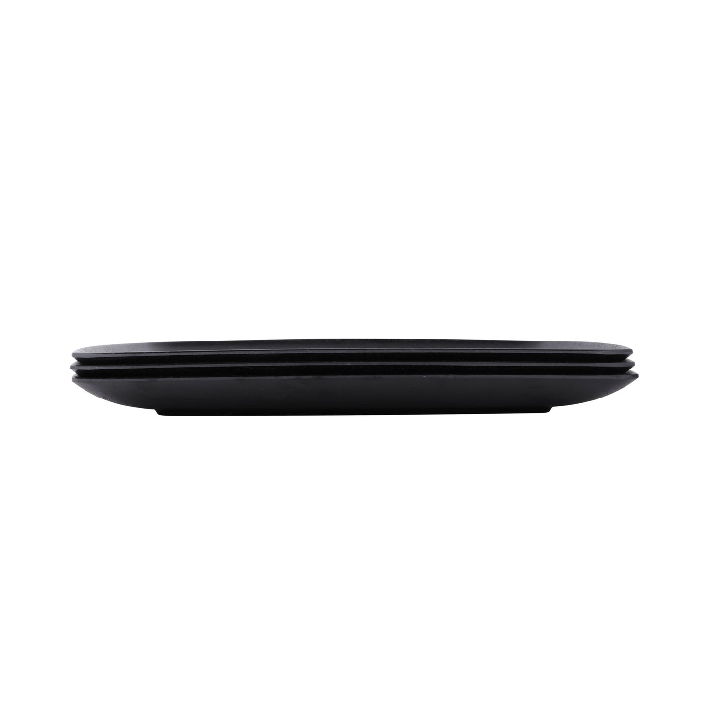Melamine Rectangular Platter - Black