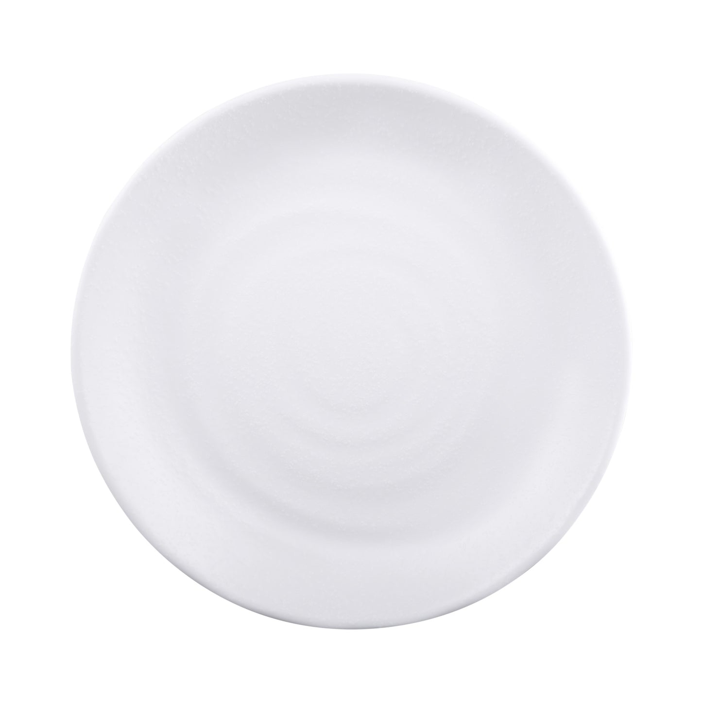 Melamine Round Plate - White