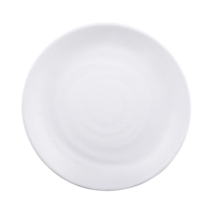 Melamine Round Plate - White