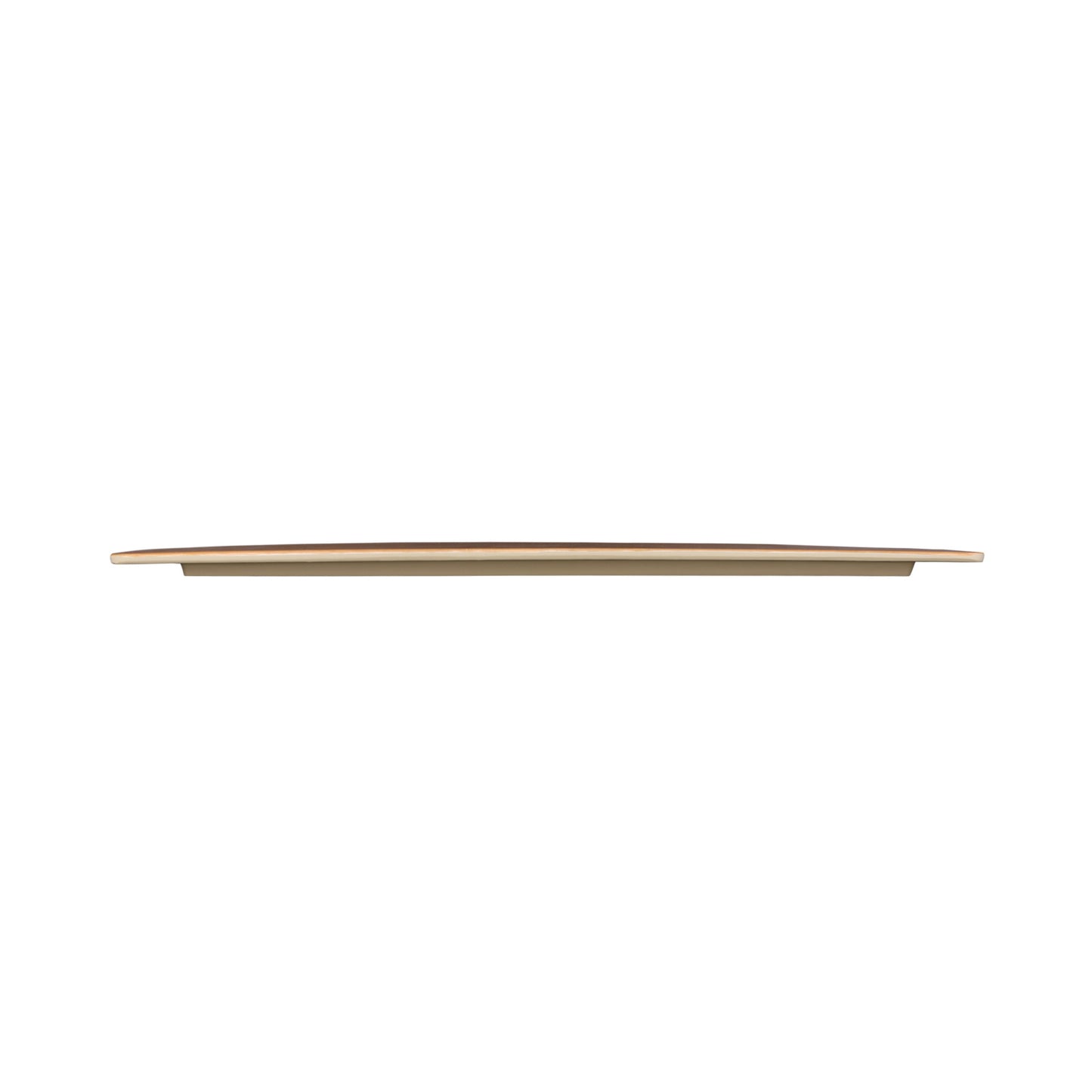 Melamine Rectangular Faux Wood - Bamboo