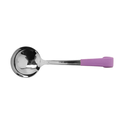 2 oz., 9.5" Stainless Steel Ladle w/ Mirror Finish and Cool-Grip Handle