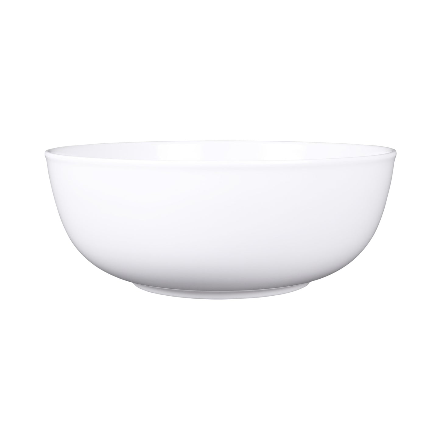 Melamine Medium Round Bowl - White
