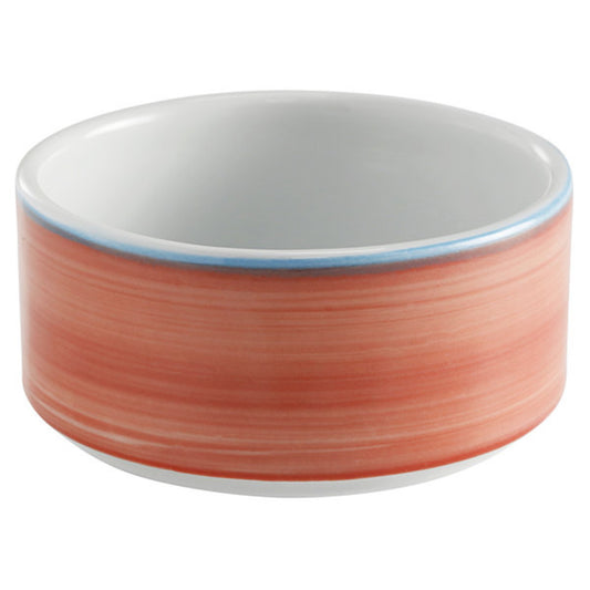 11 oz. Coral Porcelain Stackable  Soup Cup,4" Dia., Corona Calypso (12 Pack)