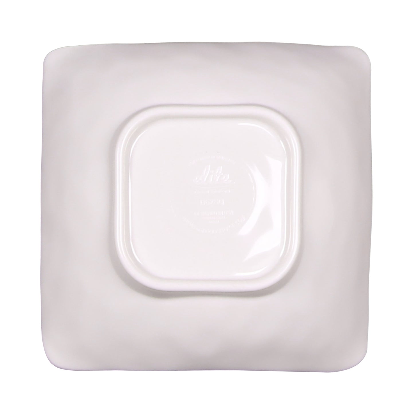 Melamine Square Bowl - Taupe Design