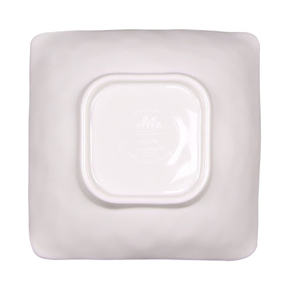 Melamine Square Bowl - Taupe Design