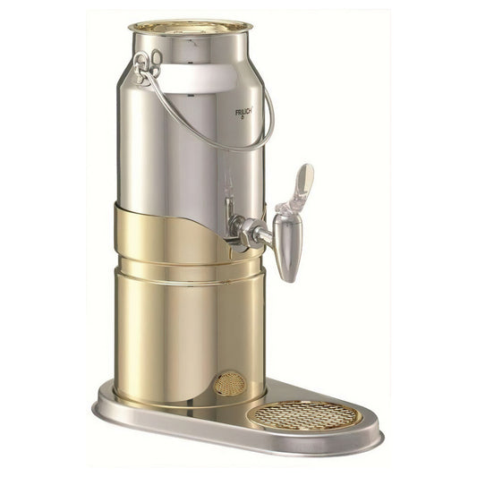 ELEGANCE Milk Can   3 liters, Model Gold  FRILICH Stainl