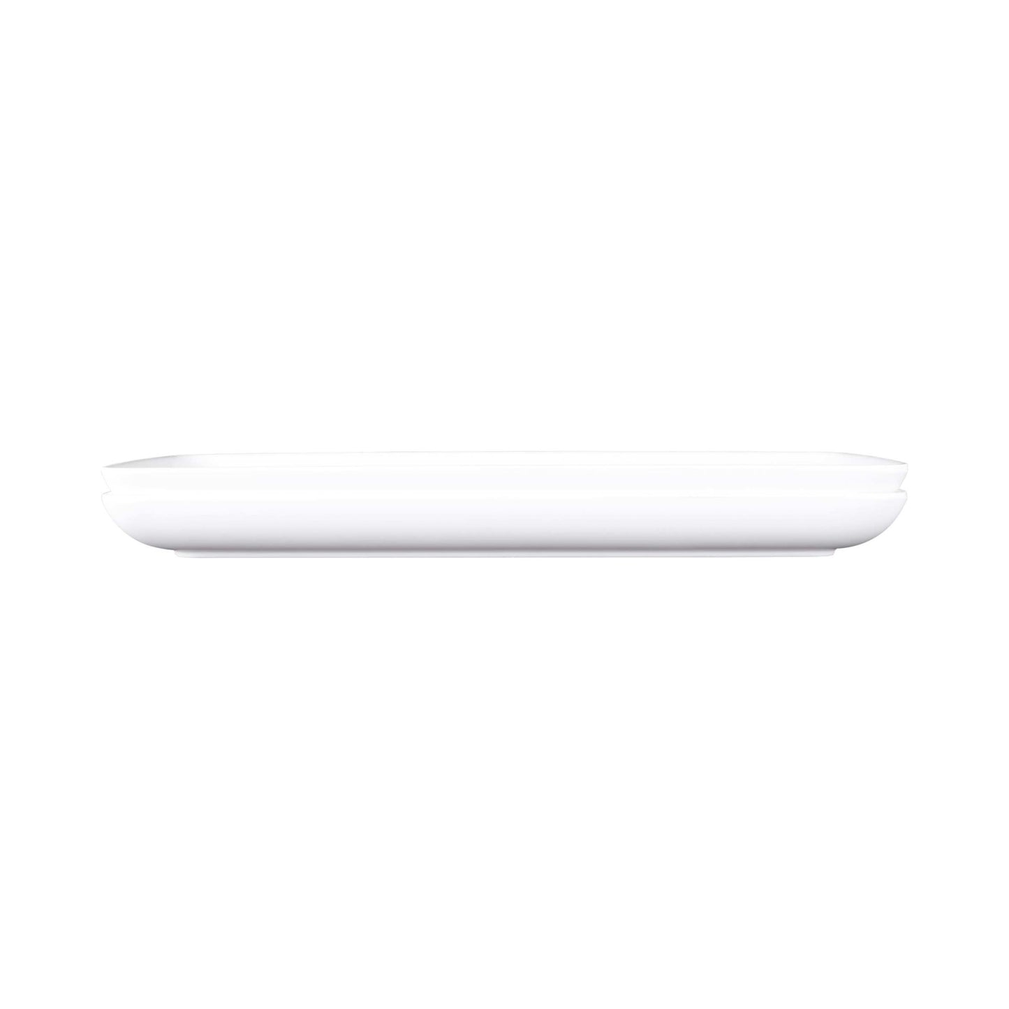 Melamine Rectangular Plate - Off White